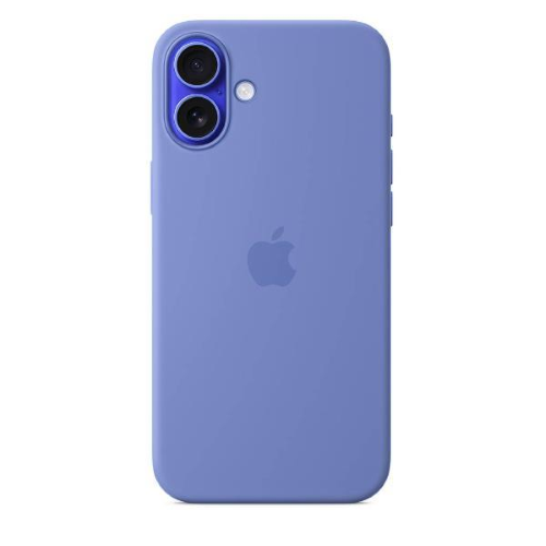 Apple Custodia MagSafe in silicone per iPhone 16 Plus - Pervinca